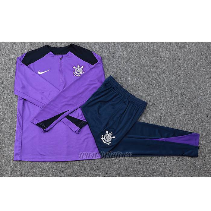 Chandal de Sudadera del Corinthians 2024-2025 Purpura